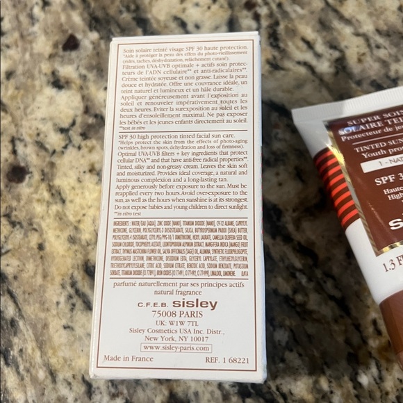 SISLEY TINTED SUNSCREEN CREAM SPF 30 1 Natural - Picture 7 of 9